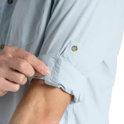 Outdoor Shirt-Craghoppers NosiLife Nuoro II overhemd heren niagra blue