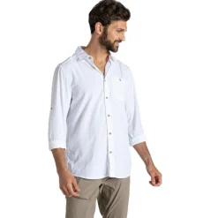 Craghoppers NosiLife Nuoro II overhemd heren white< Outdoor Shirt