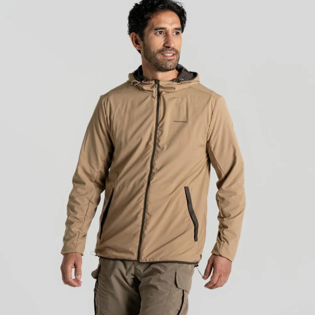 Craghoppers NosiLife Ovis Reversible outdoor jack heren woodland green eartenware< Outdoor Jack