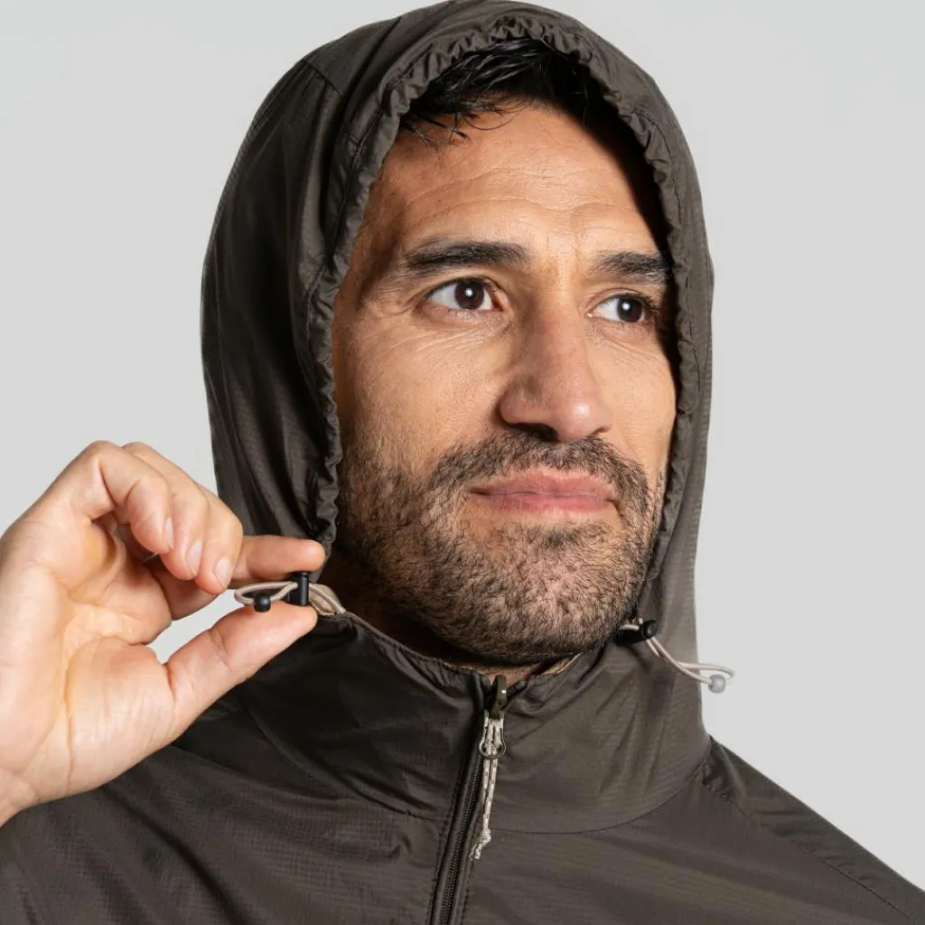 Craghoppers NosiLife Ovis Reversible outdoor jack heren woodland green eartenware< Outdoor Jack