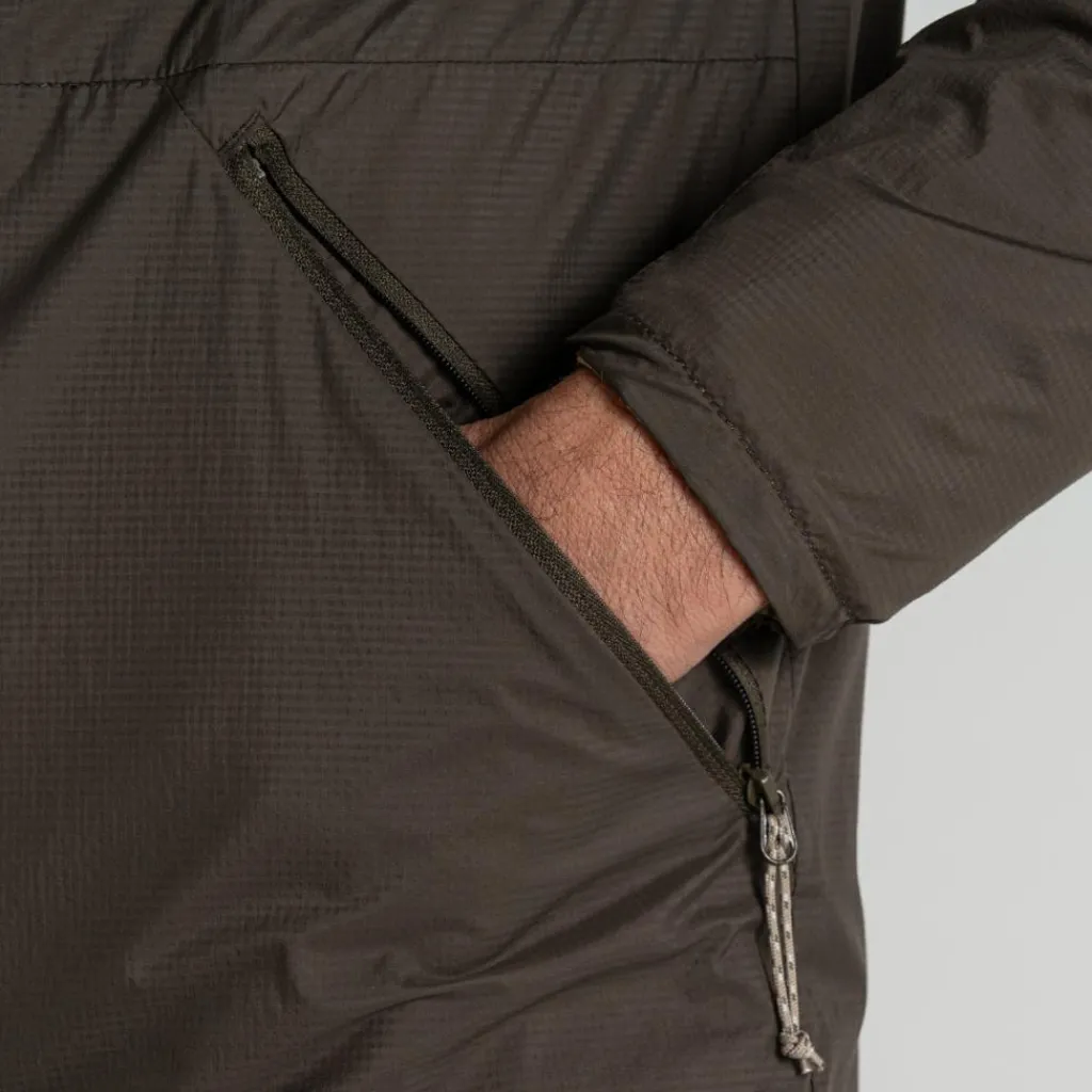 Craghoppers NosiLife Ovis Reversible outdoor jack heren woodland green eartenware< Outdoor Jack