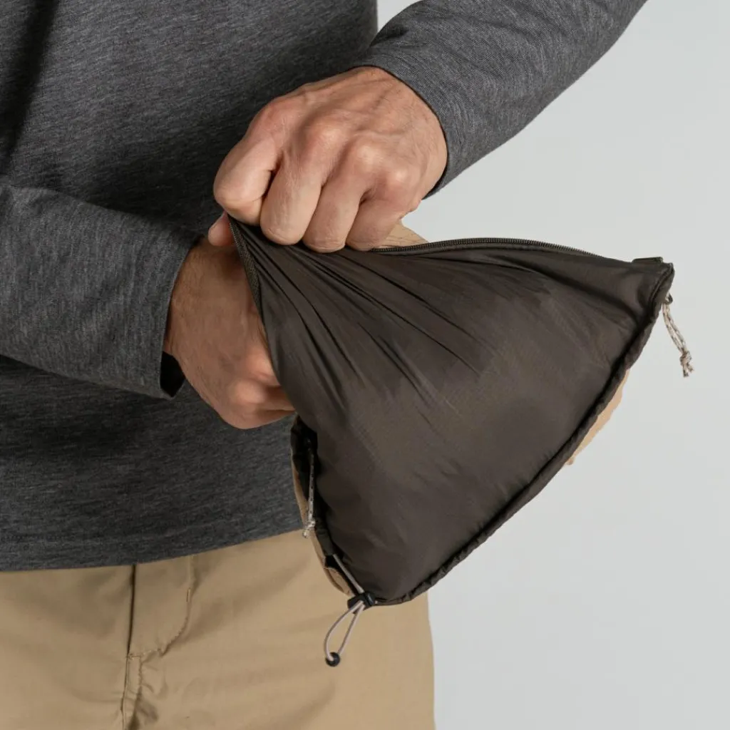 Craghoppers NosiLife Ovis Reversible outdoor jack heren woodland green eartenware< Outdoor Jack