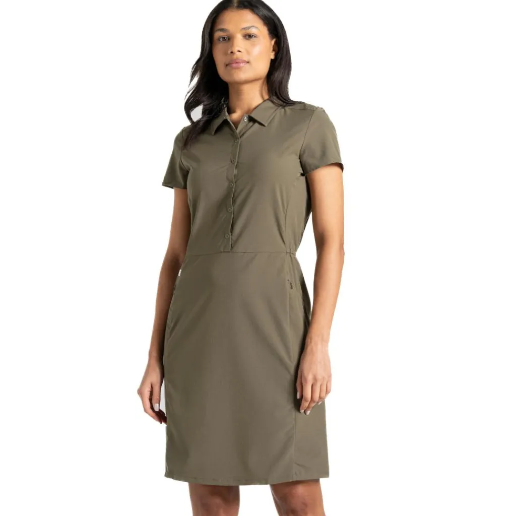 Craghoppers NosiLife Pro IV jurk dames wild olive< Outdoor Jurk & Rok
