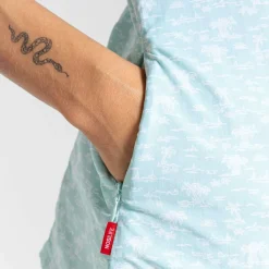 Outdoor Shirt-Craghoppers NosiLife Tillia blouse dames poolside green print