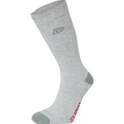 Wandelsokken|Wandelsokken-Craghoppers NosiLife Travel Singlepack wandelsokken soft grey mélange lichen green