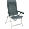 Campingstoelen-Crespo AL/237 campingstoel dark grey