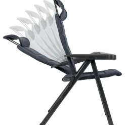 Campingstoelen-Crespo AP/237 Air-Deluxe Compact M campingstoel grey