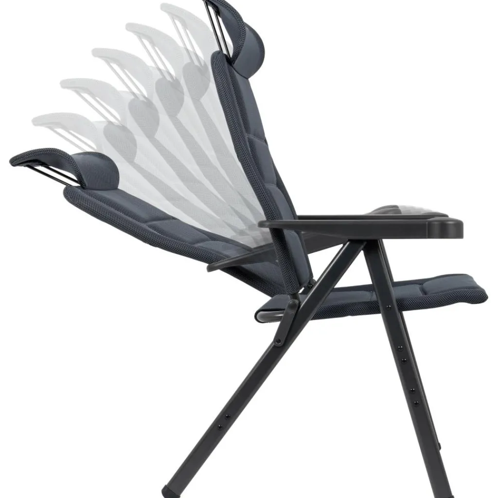 Crespo AP/238 Air-Deluxe Compact XL campingstoel grey< Campingstoelen