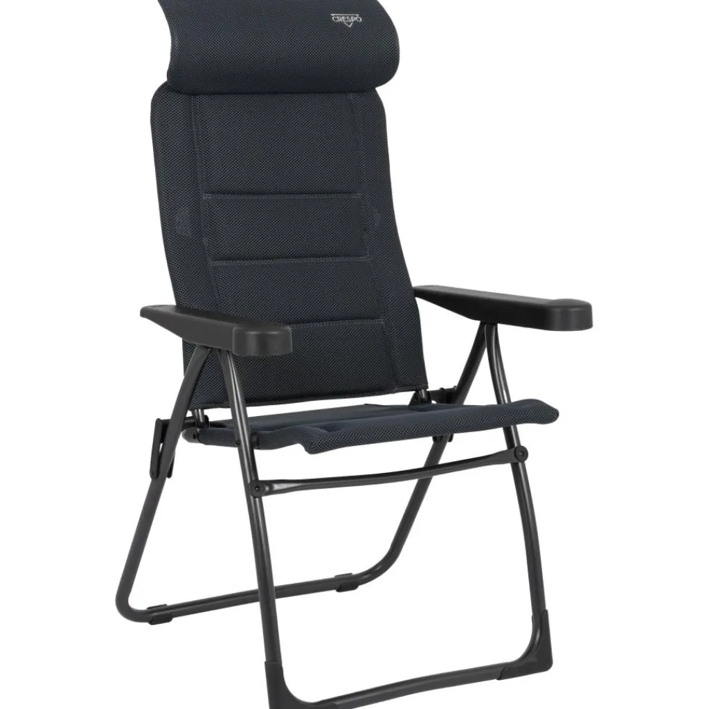 Campingstoelen-Crespo AP/215 Air-Deluxe Compact campingstoel grey