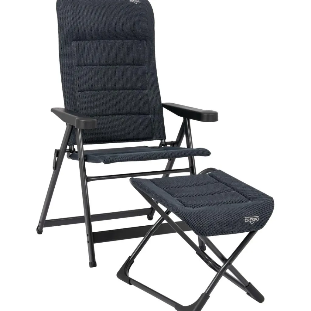 Crespo AP/231 Air-Deluxe voetenbank grey< Voetenbankjes