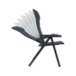 Crespo AP/238 Air-Deluxe XL campingstoel grey< Campingstoelen