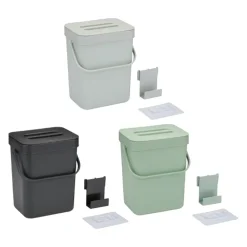 Cuisine Elegance Afvalbak keuken 5 liter assorti< Emmers & Bakken