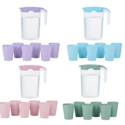 Keukengerei-Cuisine Elegance  Waterkan set 7-delig assorti