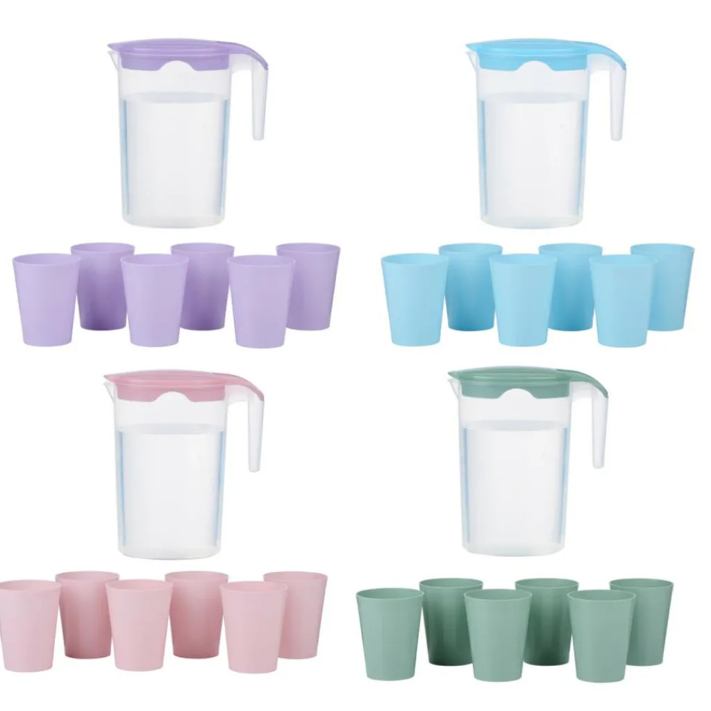 Keukengerei-Cuisine Elegance Waterkan set 7-delig assorti