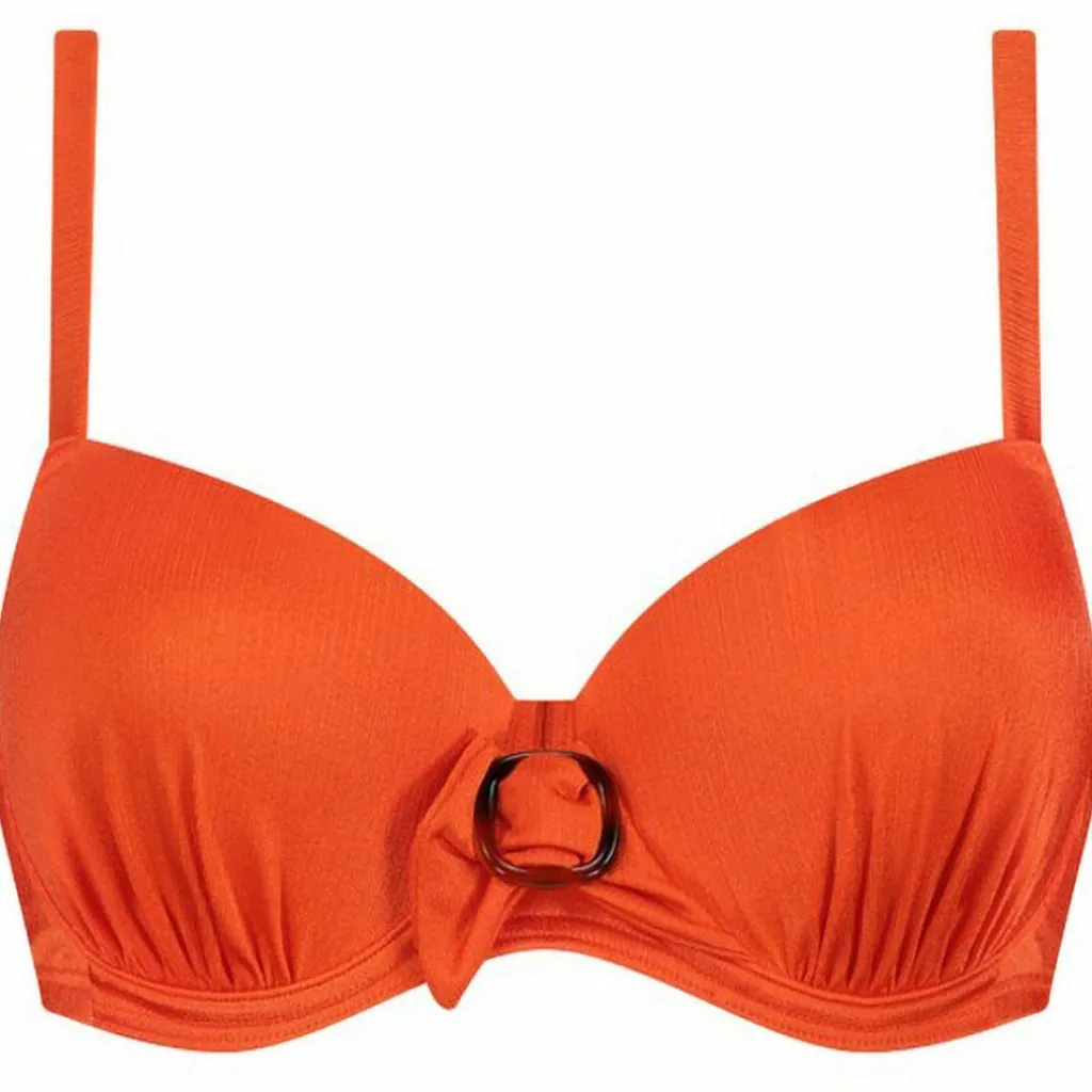 Bikini-Cyell Satin Tomato Padded bikini top dames