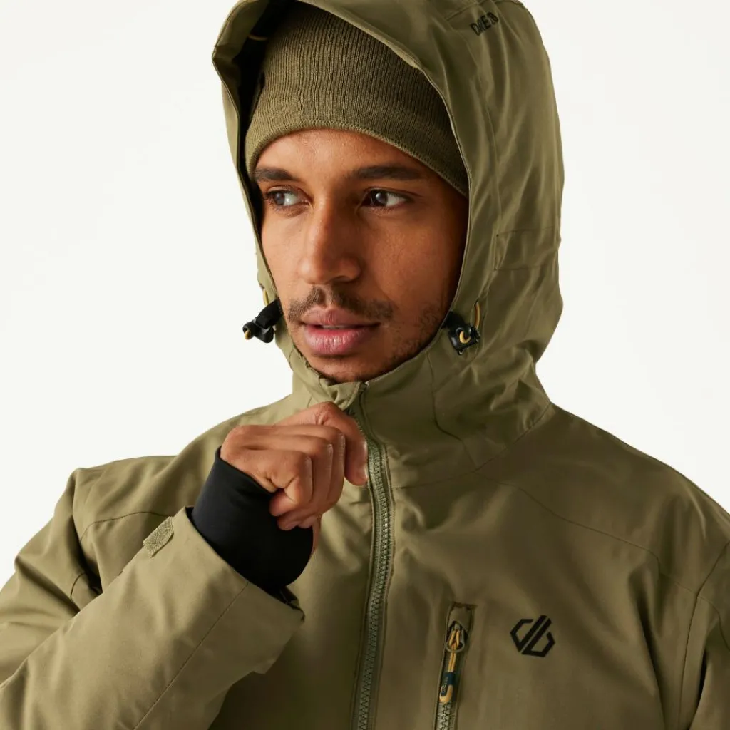 Ski Jassen|Wintersport-Dare 2b Eagle III winterjas heren martini olive