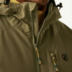 Ski Jassen|Wintersport-Dare 2b Eagle III winterjas heren martini olive