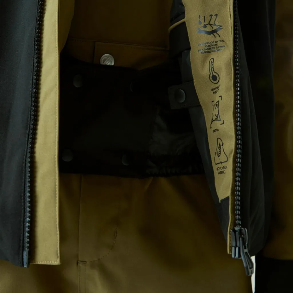 Ski Jassen|Wintersport-Dare 2b Halfpipe III winterjas heren martini olive black
