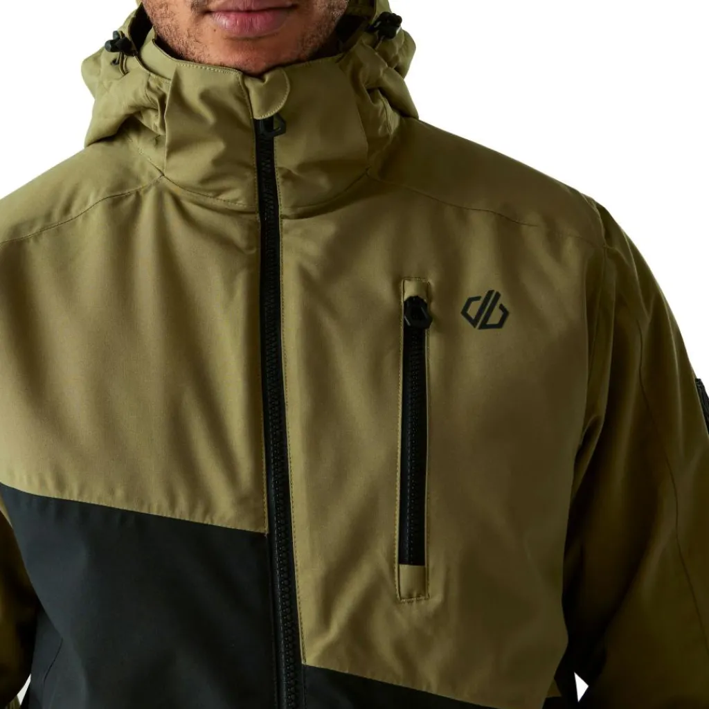 Ski Jassen|Wintersport-Dare 2b Halfpipe III winterjas heren martini olive black
