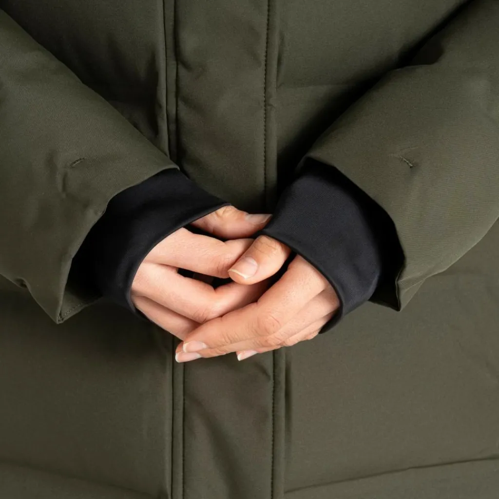 Dare 2b Wander parka outdoor jack dames dark khaki< Outdoor Jack