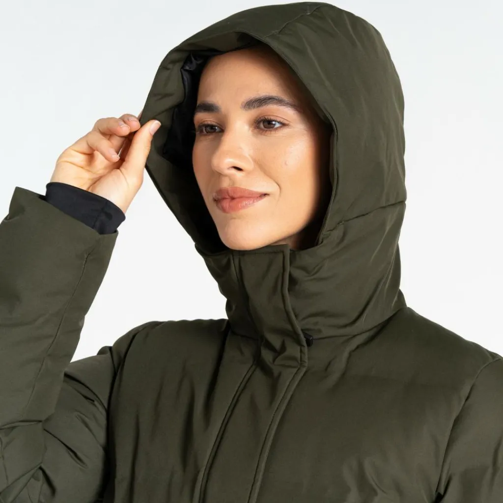 Dare 2b Wander parka outdoor jack dames dark khaki< Outdoor Jack