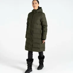 Dare 2b Wander parka outdoor jack dames dark khaki< Outdoor Jack