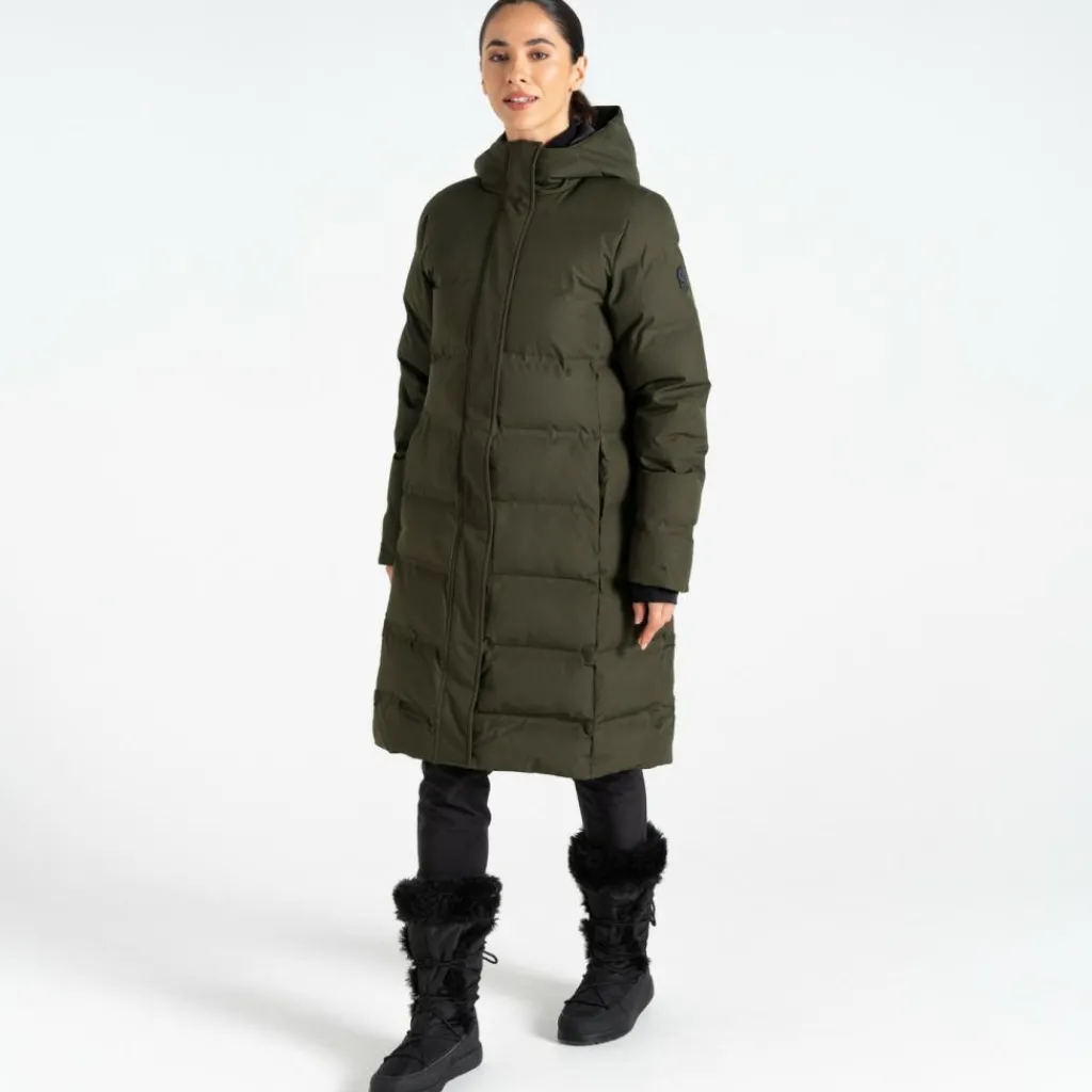 Dare 2b Wander parka outdoor jack dames dark khaki< Outdoor Jack