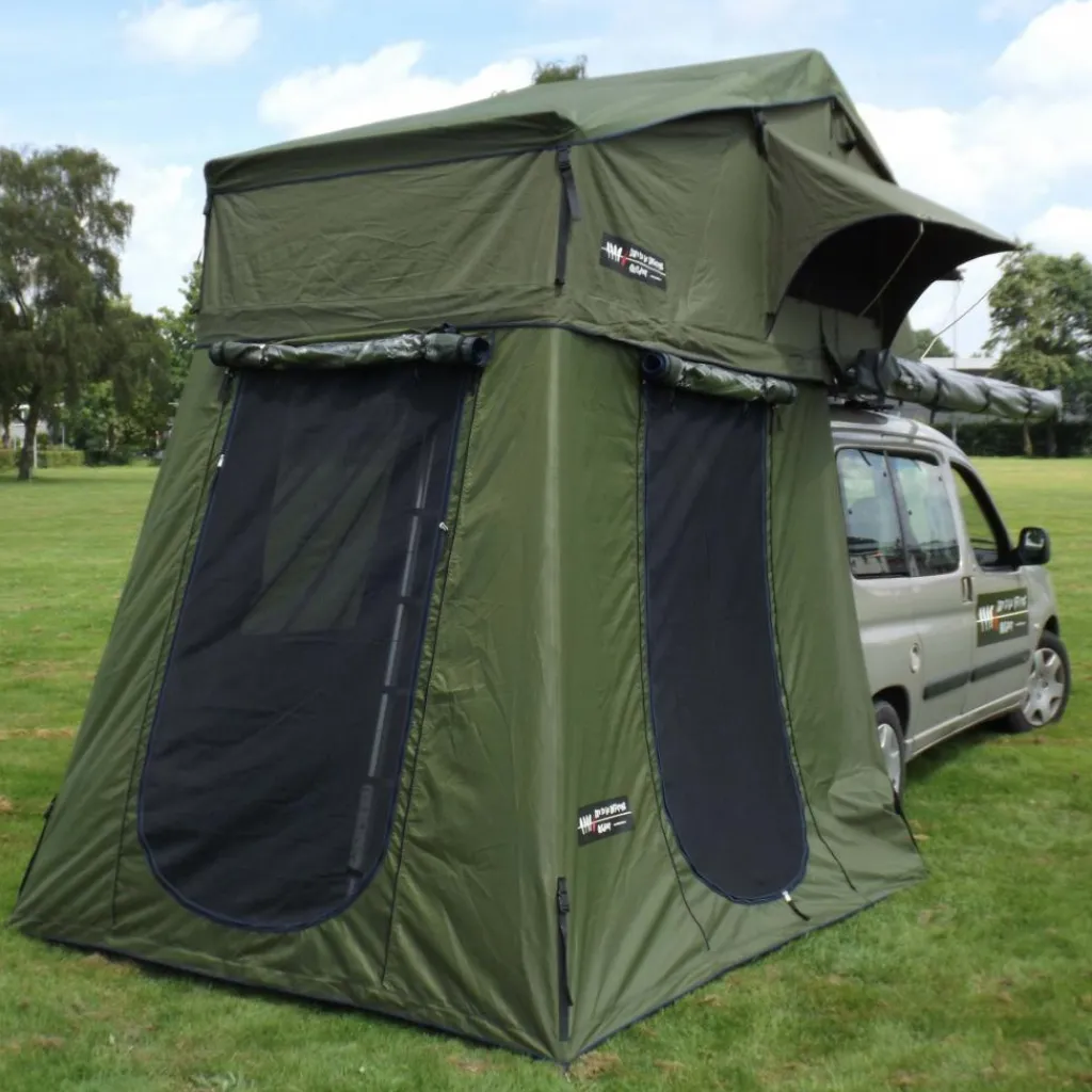 Dare to be Different Outdoor 140L ondertent 170 cm green< Tunneltenten|Koepeltenten
