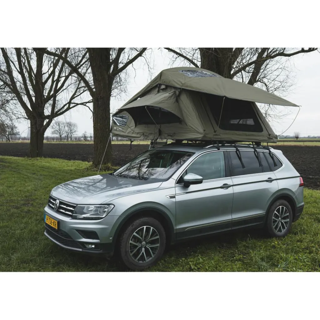 Tunneltenten|Koepeltenten-Dare to be Different Outdoor 180L Deluxe daktent green