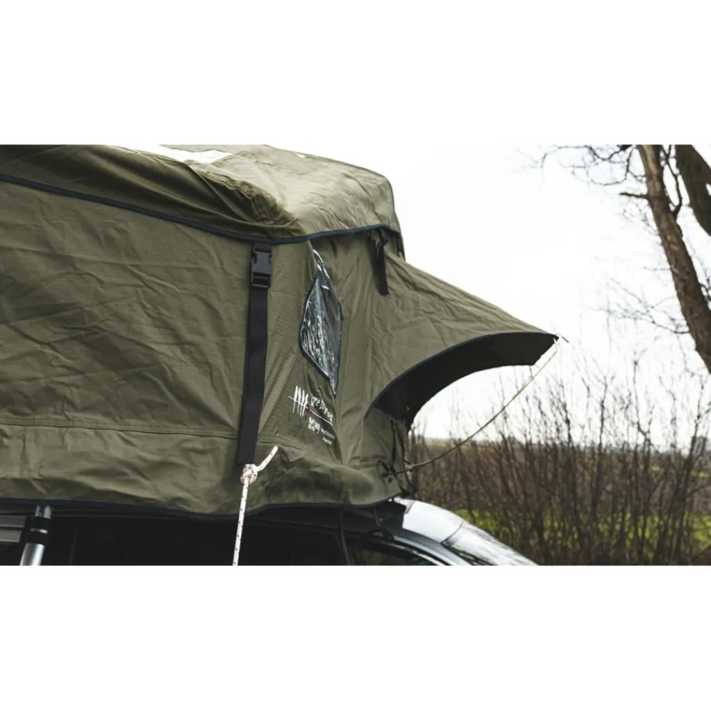 Tunneltenten|Koepeltenten-Dare to be Different Outdoor 180L Deluxe daktent green