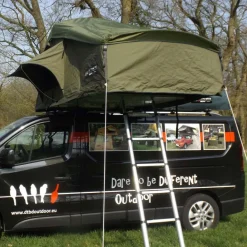 2-Persoons Tent|Tunneltenten-Dare to be Different Outdoor  140L daktent green