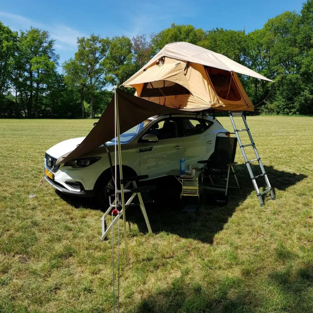 Tunneltenten|Koepeltenten-Dare to be Different Outdoor Schuifwand green