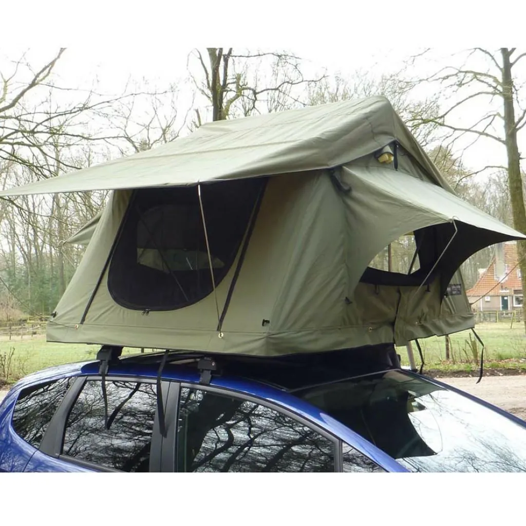 2-Persoons Tent|Tunneltenten-Dare to be Different Outdoor 140S daktent green