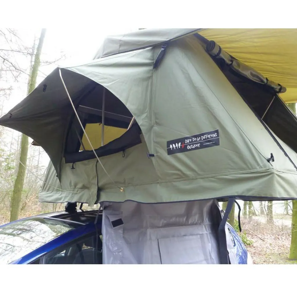 2-Persoons Tent|Tunneltenten-Dare to be Different Outdoor 140S daktent green