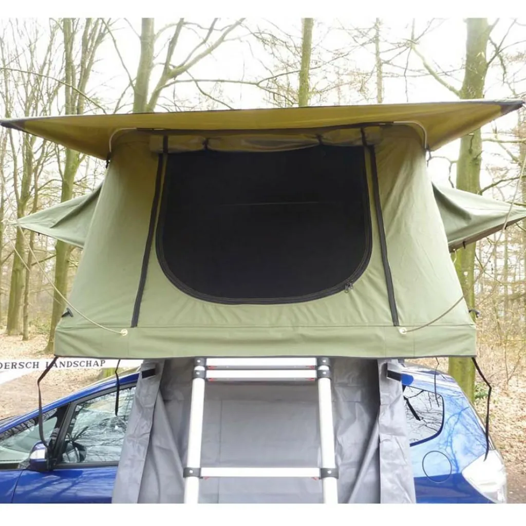 2-Persoons Tent|Tunneltenten-Dare to be Different Outdoor 140S daktent green