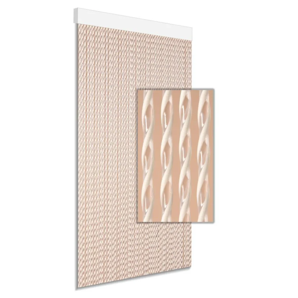 Degor Adia vliegengordijn 195 x 60 cm white< Deurgordijnen