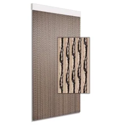 Degor Paola vliegengordijn 180 x 60 cm black< Deurgordijnen