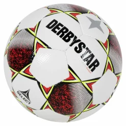 Derbystar Classic S-Light II voetbal white red< Voetbal Kopen