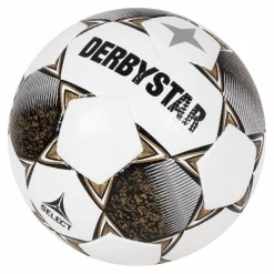 Voetbal Kopen-Derbystar Classic TT II voetbal white gold