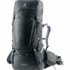 Backpacks-Deuter Aircontact Pro SL backpack 65 + 10 liter dames graphite