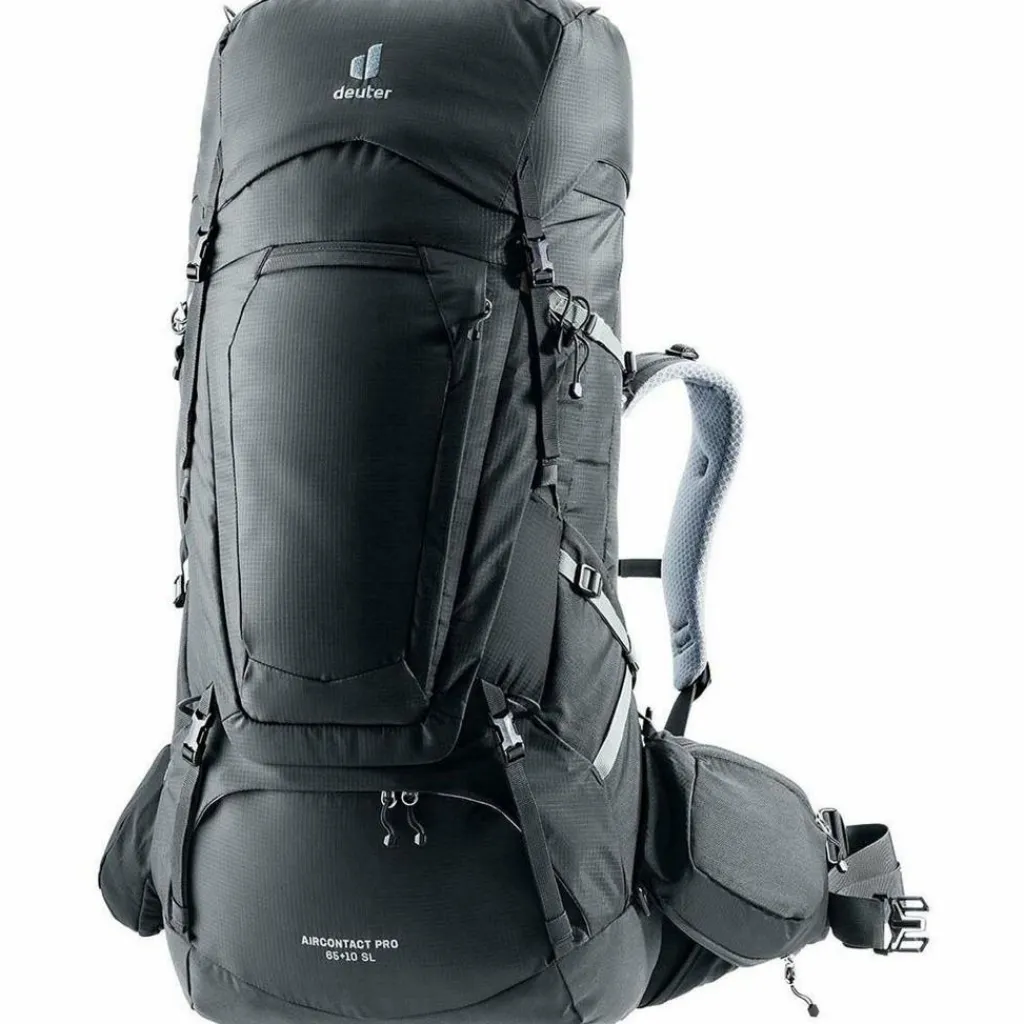 Backpacks-Deuter Aircontact Pro SL backpack 65 + 10 liter dames graphite
