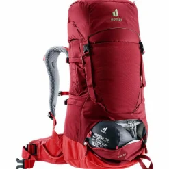 Backpacks-Deuter Fox 30 backpack 30 + 4 liter junior masala-cherry