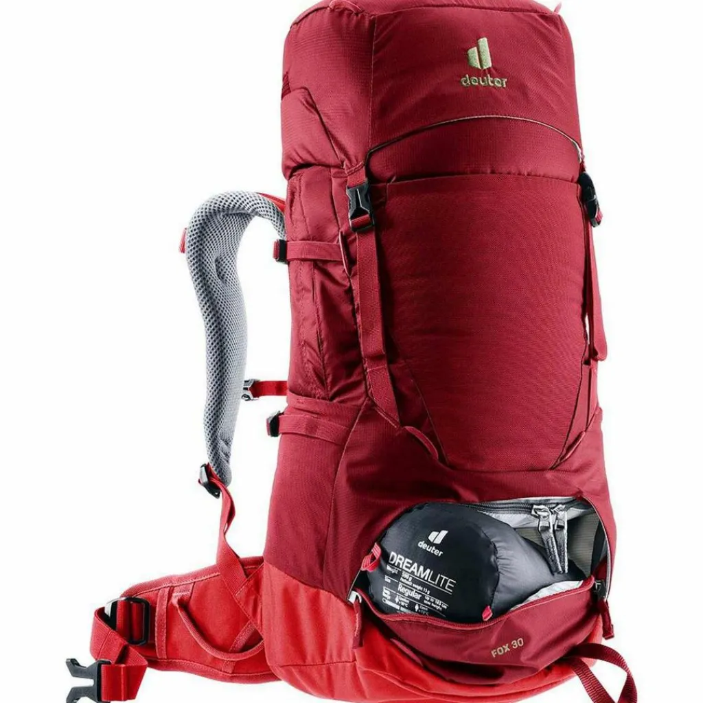 Backpacks-Deuter Fox 30 backpack 30 + 4 liter junior masala-cherry