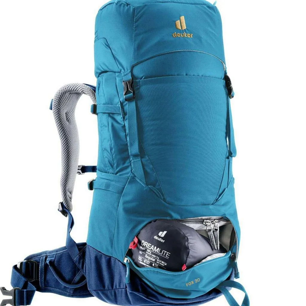 Backpacks-Deuter Fox 30 backpack 30 + 4 liter junior wave-nightblue