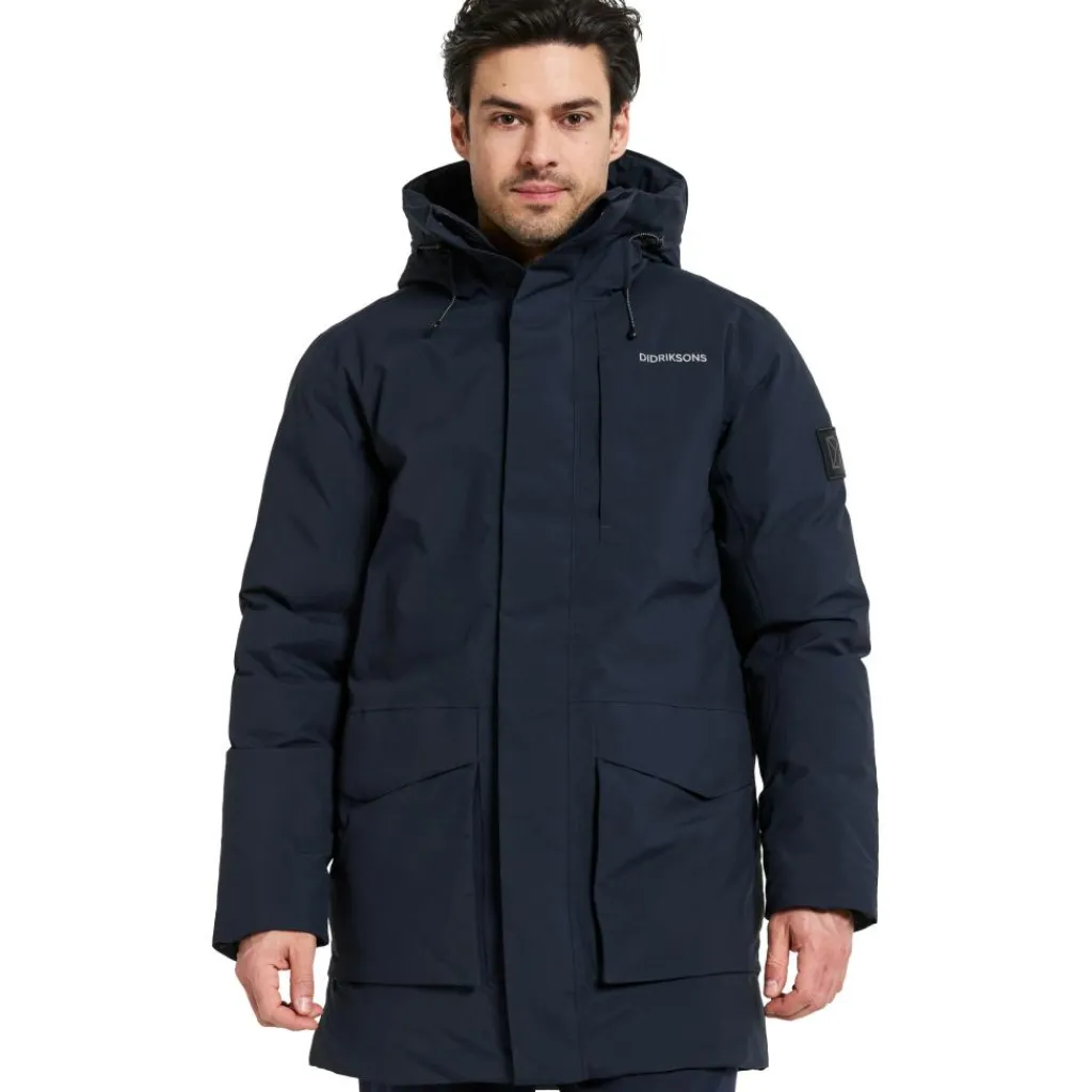 Outdoor Jack-Didriksons Akilles parka outdoor jack heren dark night blue