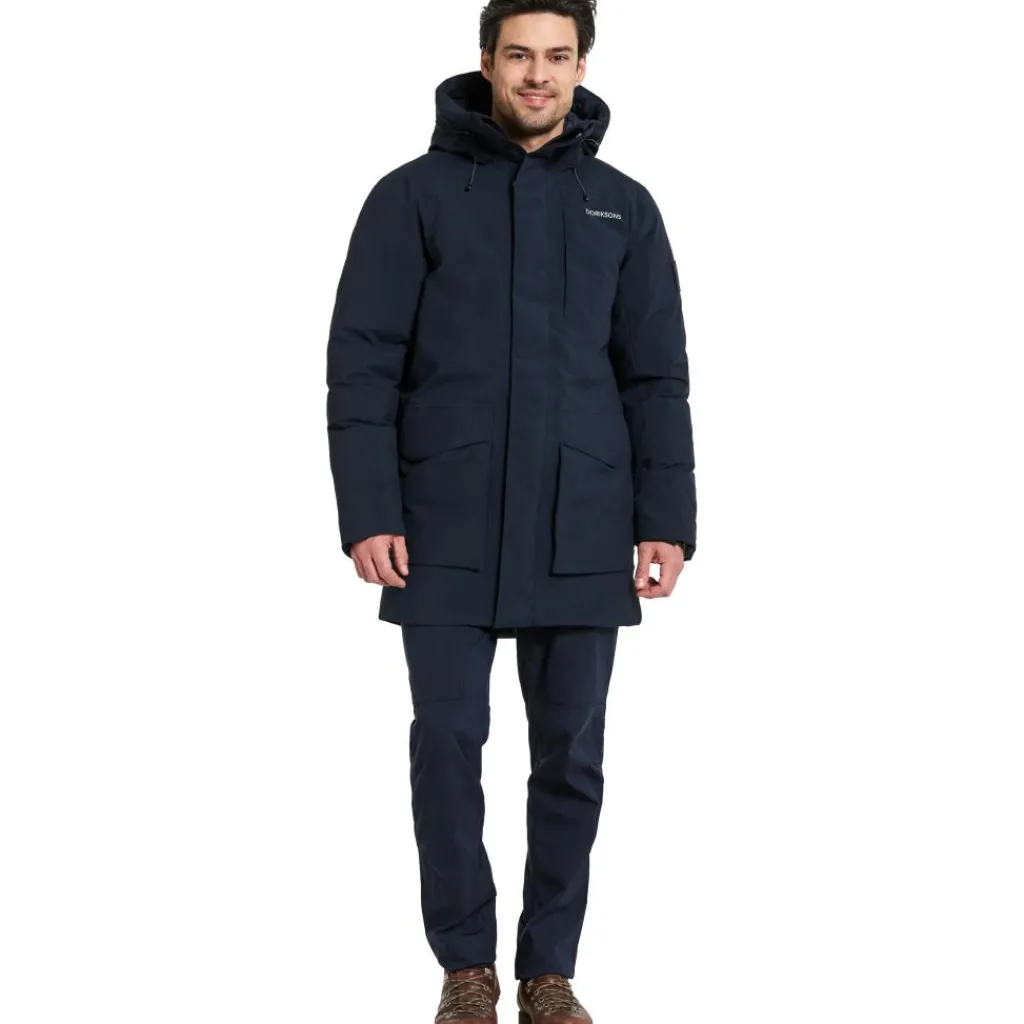 Outdoor Jack-Didriksons Akilles parka outdoor jack heren dark night blue