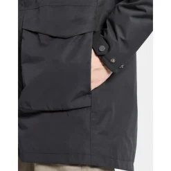Didriksons Andreas USX Parka outdoor jack heren dark night blue< Outdoor Jack