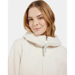 Didriksons Anniken fleece vest dames shell white< Fleece Vest