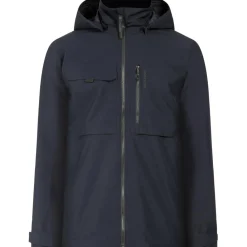 Didriksons Aston outdoor jack heren dark knight blue< Outdoor Jack