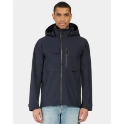 Didriksons Aston outdoor jack heren dark knight blue< Outdoor Jack